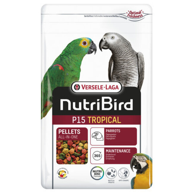 Nutribird Tropical P15 Papegaai