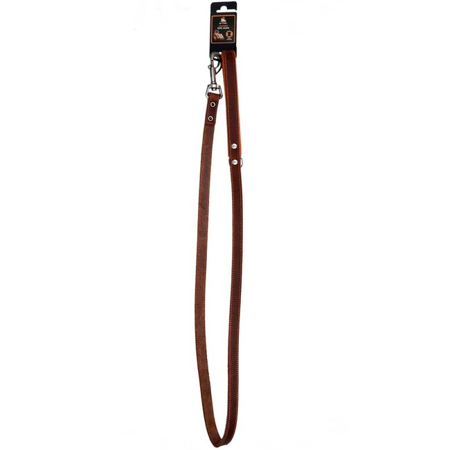 Spotted! Pro Leren Hondenlijn Bruin 1,8x130cm