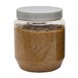 Kippen Pindakaas met meelwormen