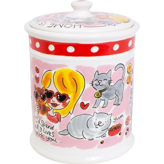 Blond Voorraadpot Kat