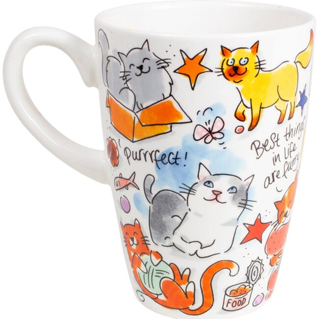 Blond mok Cat Lover