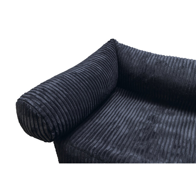 DBL Bankkussen Ribbed Antracite