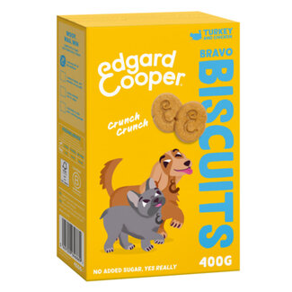Edgard & Cooper E&C Biscuit Turkey & Chicken 400gr