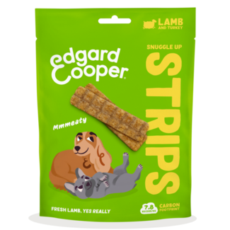 Edgard & Cooper E&C Strips Lamb & Turkey 10 x 75 gram