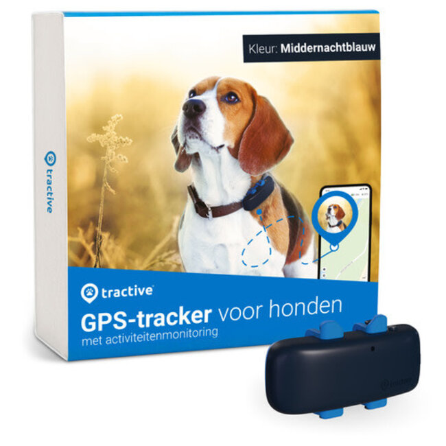 Tractive GPS Hondentracker Dog 4 - Blauw