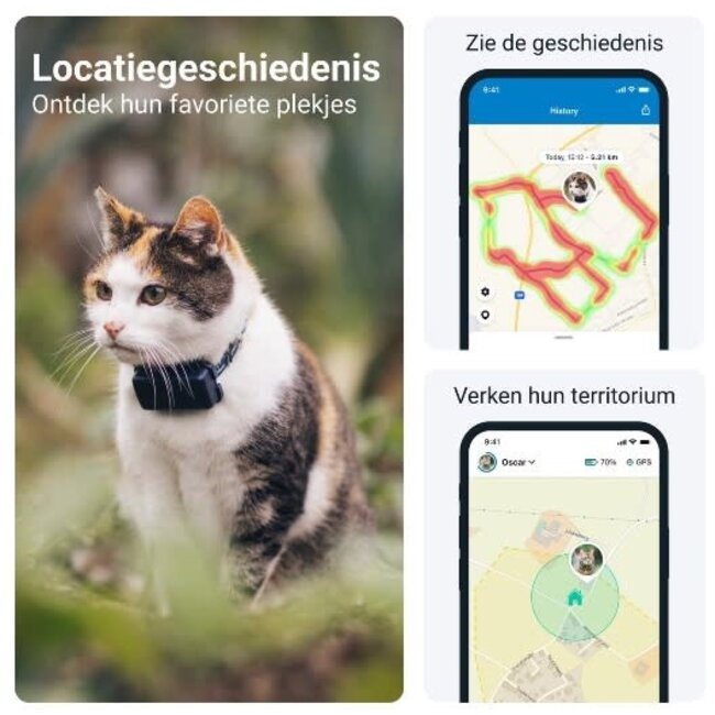Tractive GPS CAT Mini Donkerblauw