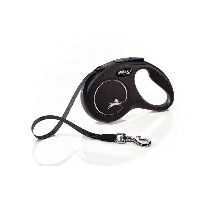 Flexi New Classic Tape Zwart