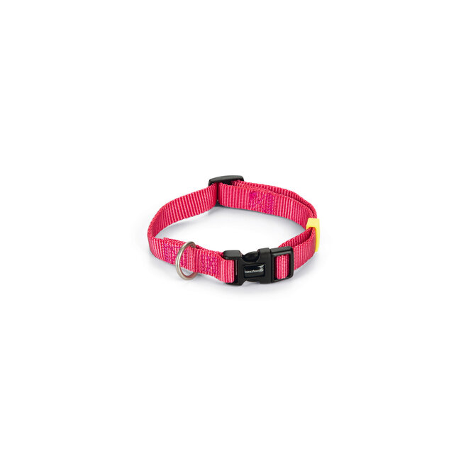 BZ Nylon Halsband Uni  Roze
