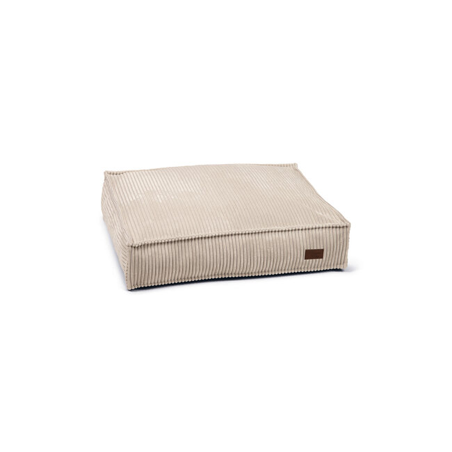 DBL Ligkussen Ribbed Licht Grijs