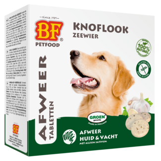 Biofood Knoflook tabletten Vlo & Teek - Zeewier