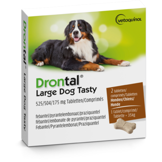 Drontal Drontal Dog Tasty - Large