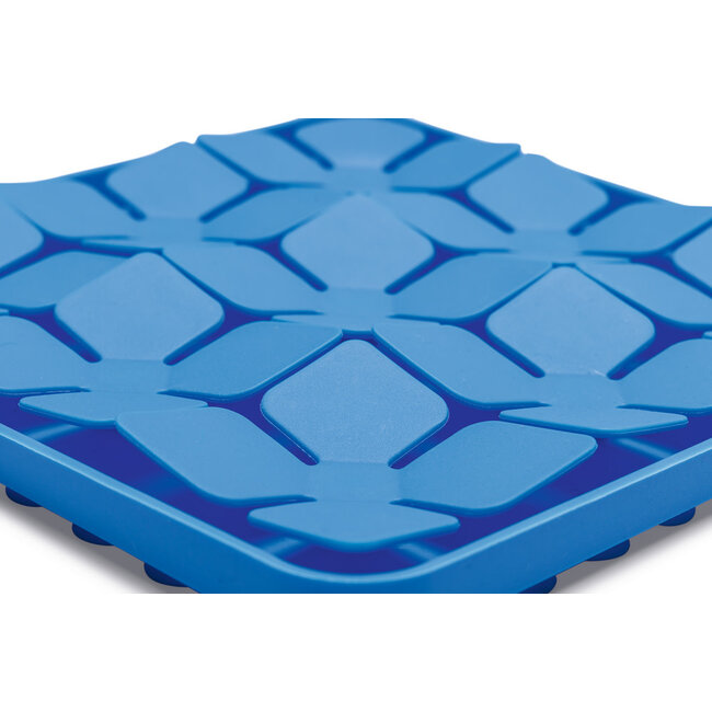 Siliconen Likmat Smulpaap blauw