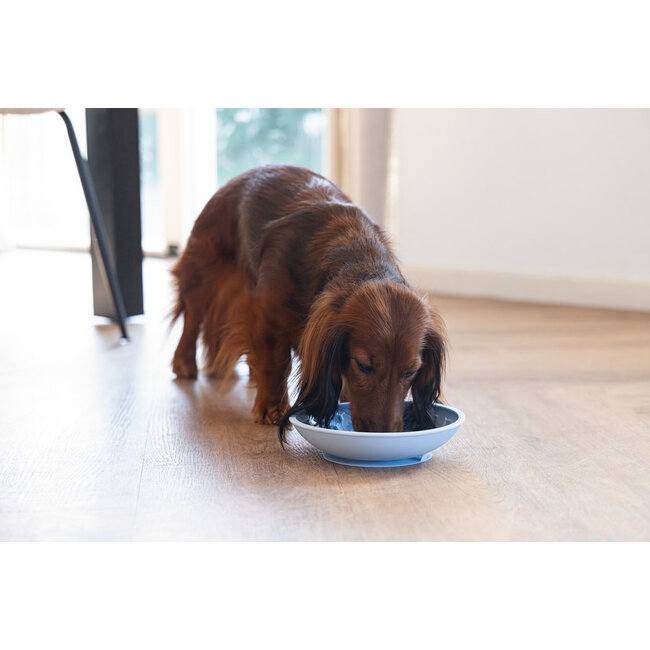 Siliconen Likmat Schotel Lichtblauw