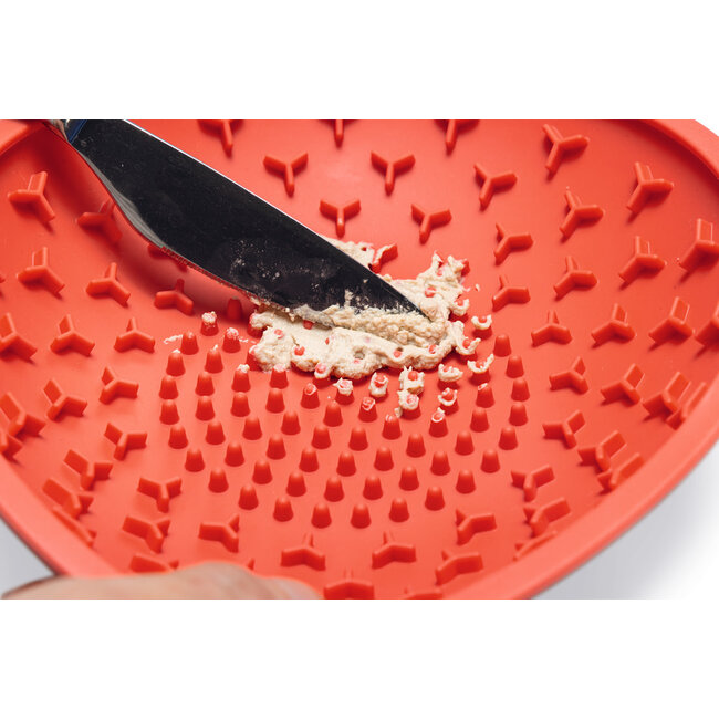 Siliconen Likmat Schotel Rood
