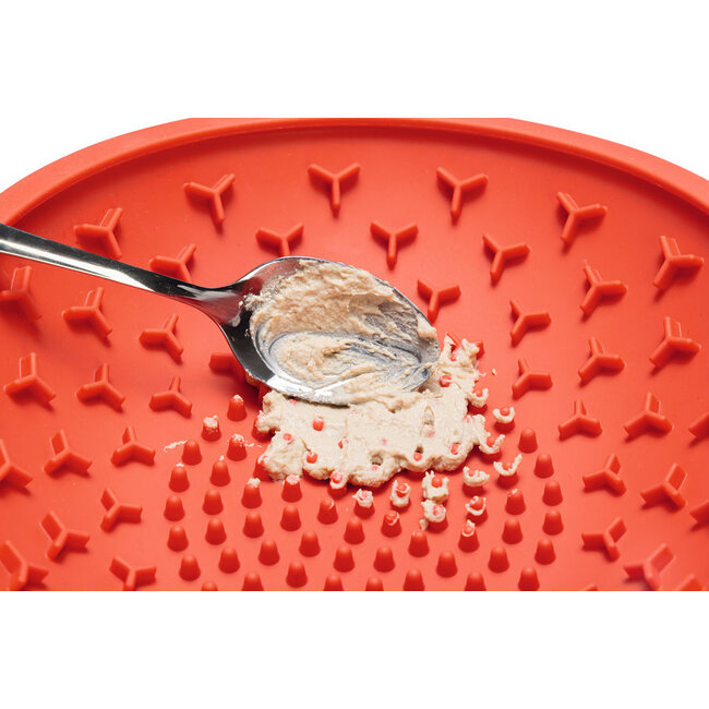 Siliconen Likmat Schotel Rood