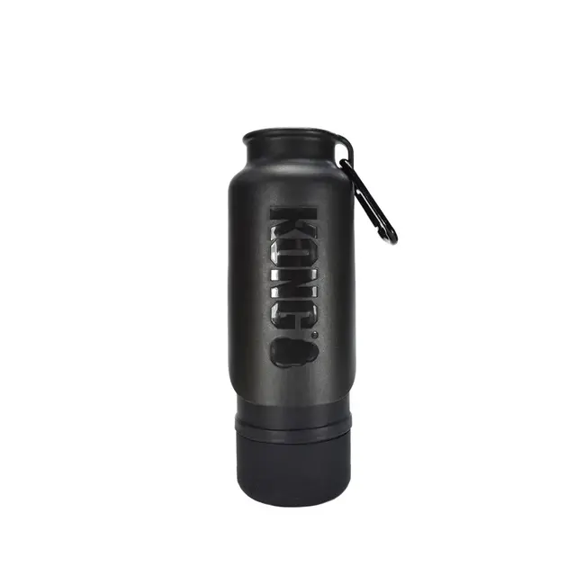 KONG H2O 700 ml geïsoleerde waterfles zwart