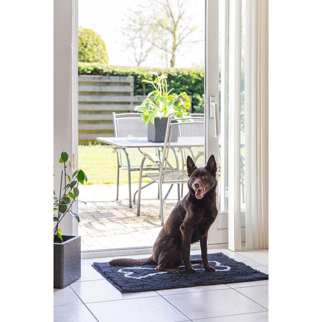 Dirty Dog  Droogloopmat Zwart