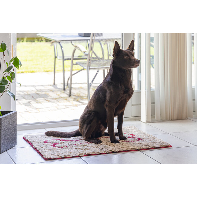 Dirty Dog Droogloopmat Beige