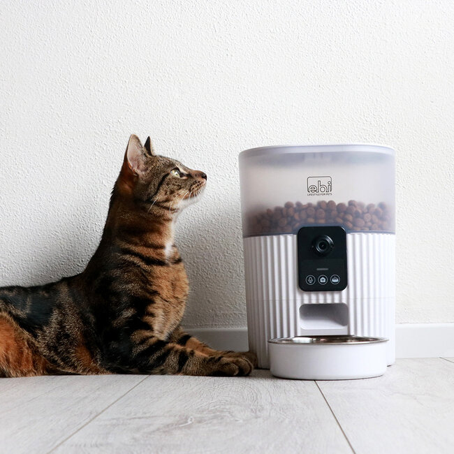 Kualo Smart feeder met camera wit