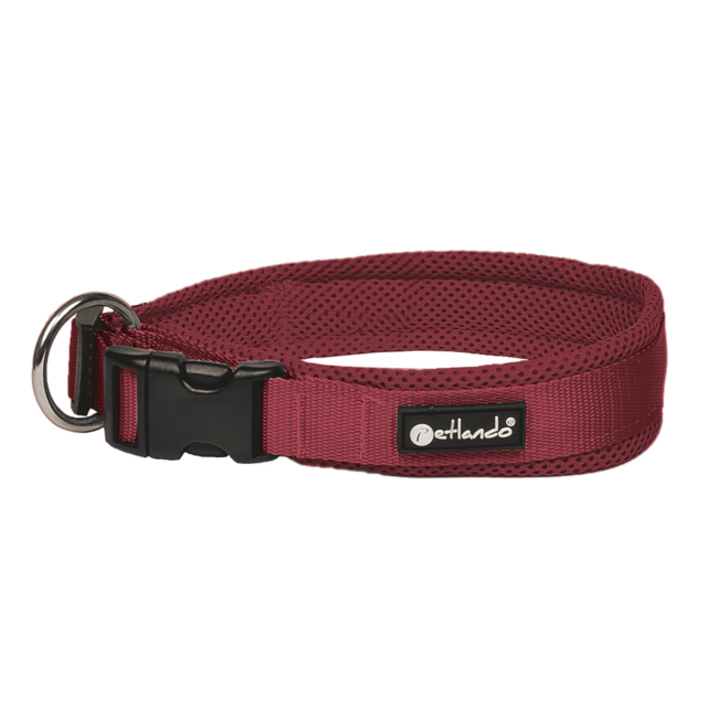 Petlando Mesh Halsband Bordeaux