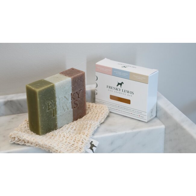 Frenky Lewis Dog Shampoo Bar  - 3  mini shampoo's