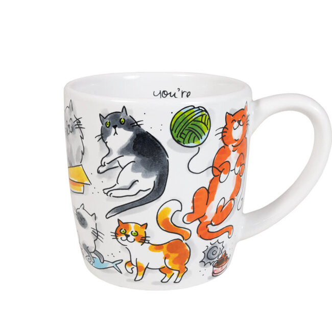 Blond Cappuccino Mok Cat Love 500ml