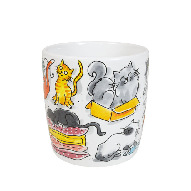 Blond Cappuccino Mok Cat Love 500ml