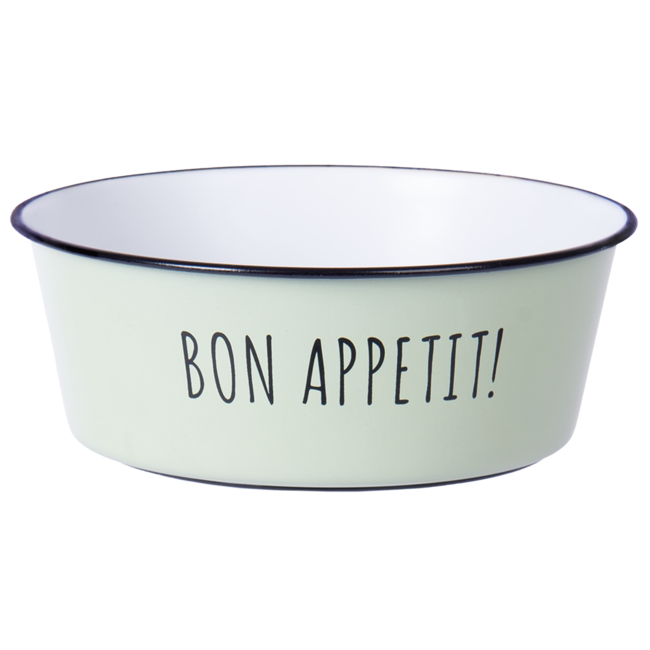 Emaille Bowl Bon Appetit