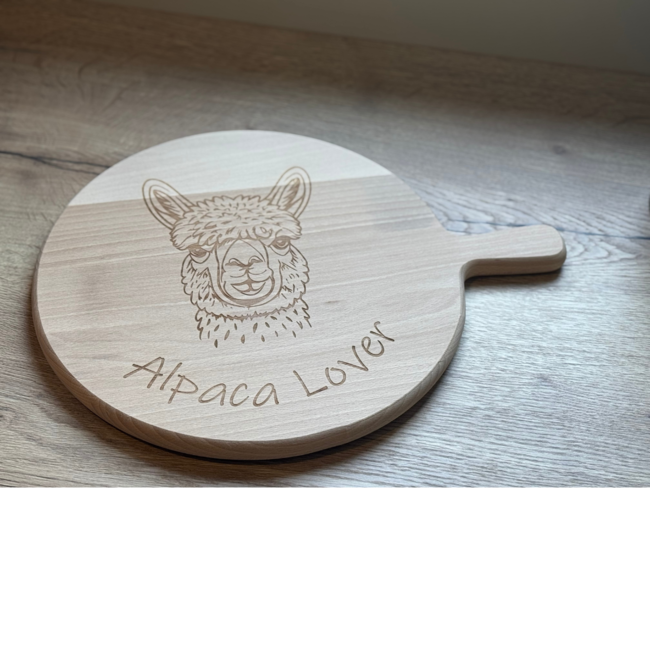 Borrelplank Alpaca Lover