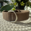 Leren Halsband Castor - Bruin