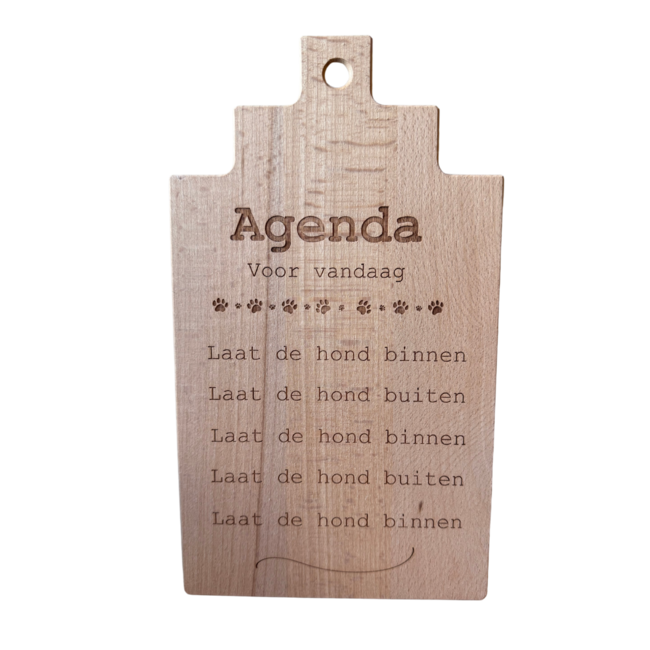 Agenda Hond