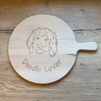 Smulders Paws & Prints Borrelplank Doodle Lover - 33 cm