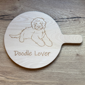 Smulders Paws & Prints Borrelplank Dog Lover - met je eigen ras!