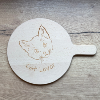 Paws & Prints Borrelplank Cat Lover