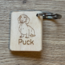 Sleutelhanger Hout Hond