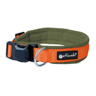Petlando Petlando Magnetech Halsband Olive-Oranje
