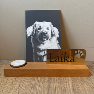 Smulders Paws & Prints Herdenkingsset Laika