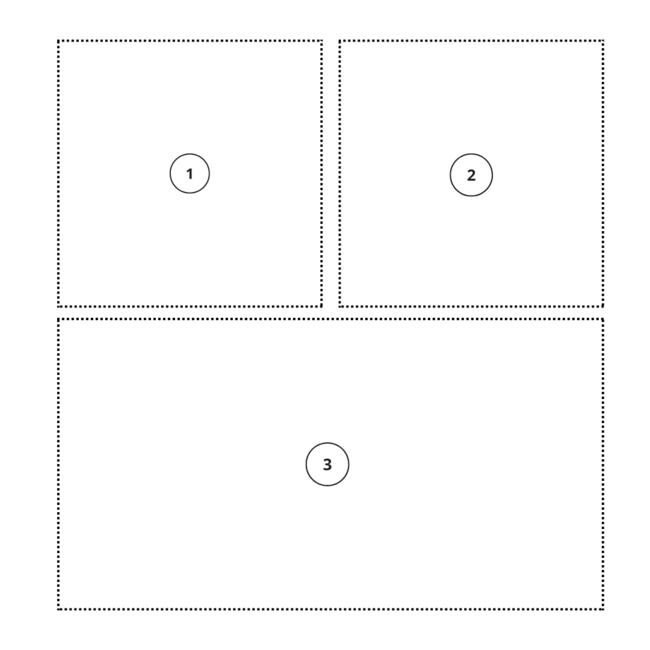 Naambordje vierkant - ontwerp 2
