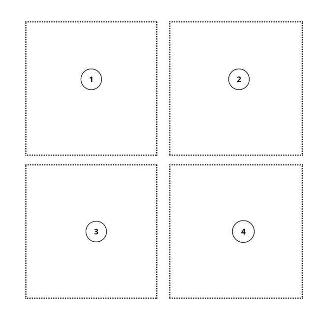 Naambordje vierkant - ontwerp 3