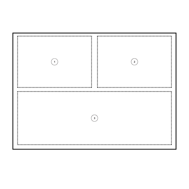 Naambord rechthoek - ontwerp 2