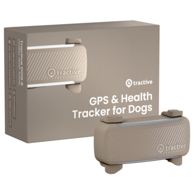 Tractive GPS Hondentracker Dog 6 - Bruin