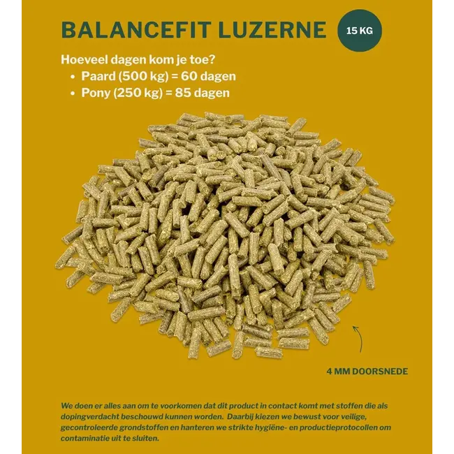 Metazoa Balancefit Luzerne 15kg