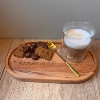 Smulders Paws & Prints Koffie & Theeplankje Kuukske