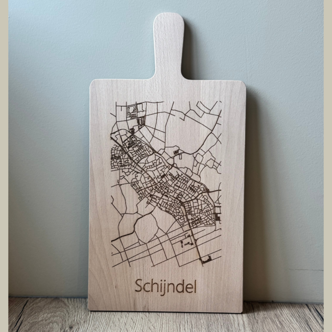 (Borrel)plank  plattegrond Schijndel