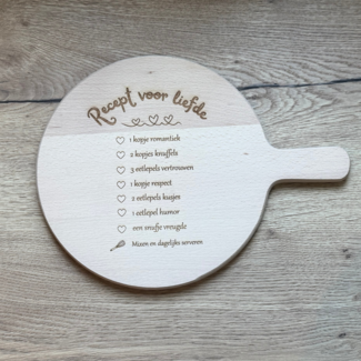 Smulders Paws & Prints Borrelplank Recept voor liefde