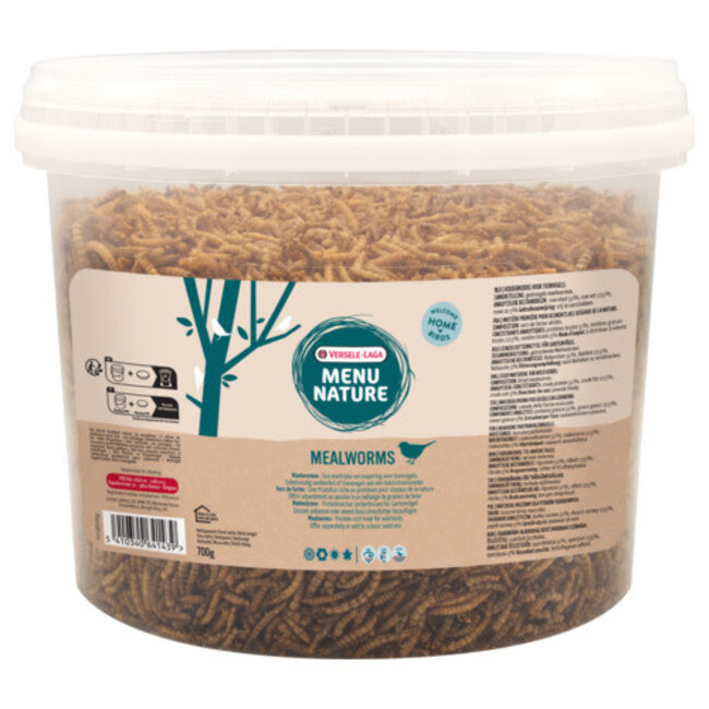 Meelwormen emmer 700 gram