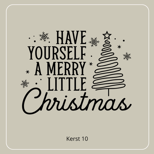 Borrelplank Merry Christmas