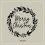 Borrelplank We woof you a Merry Christmas