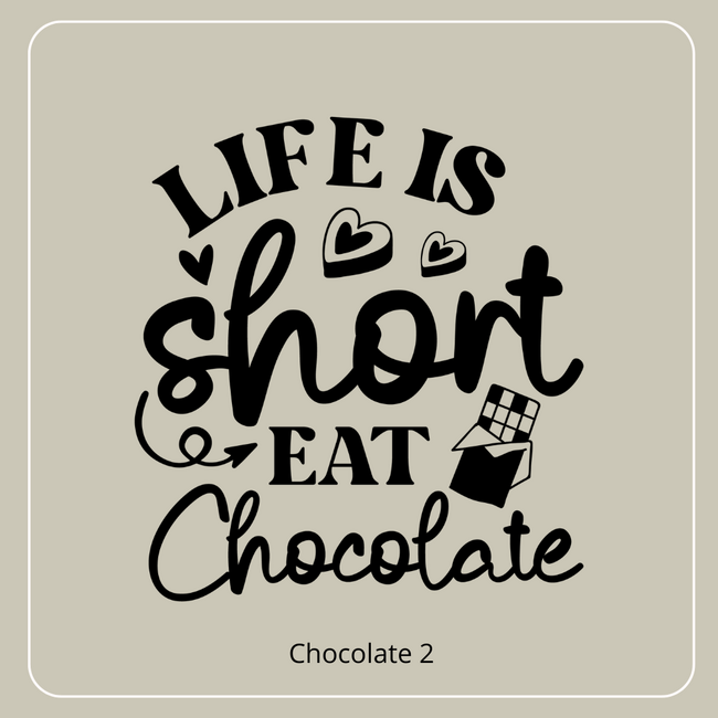 Borrelplank  But first Chocolate