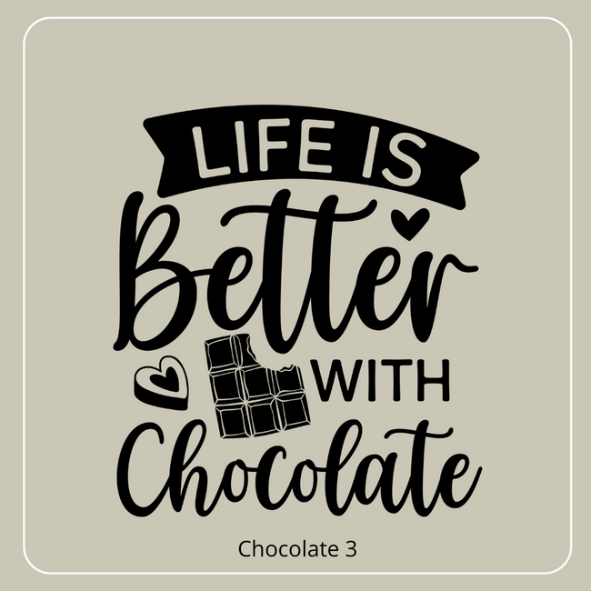 Borrelplank  But first Chocolate